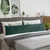 Jastučići za sofu 2 pcs Tamnozelena 200 x 40 cm Kordura tekstil