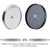 HiSmith HSC28 Extra-Large Suction Cup Adapter KlicLok 4.5