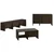 Laris - Walnut Walnut Living Room Furniture Set
