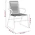 5-dijelni vrtni blagovaonski set od PVC ratana crni