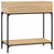 Konzolni stol boja hrasta 75 x 34,5 x 75 cm konstruirano drvo