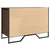Ormarić za cipele boja hrasta 90x38x61,5 cm konstruirano drvo