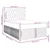 Vidaxl Box spring postelja z vzmetnico črna 140x200 cm žamet