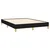 Vidaxl Box spring postelja z vzmetnico črna 140x200 cm blago