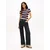 Tommy Jeans Majica mornarska/rdeča/bela