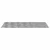 Stepenica Pravokutni 2 pcs Srebrno 60 x 30 cm Aluminij
