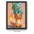 ERS Slika po številkah z okvirjem Pokemon Bulbasaur Charmander 50x70cm