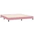 Box Spring krevet bez madracem ružičasti 200x220 cm baršun