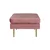 Venture Design Tabure Boom 90x70x49 cm roza in zlat