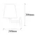 Opviq Profil 4651 Zidna lampa, Bronza