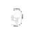 RABALUX Zidna lampa petronel crna