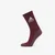 Nogavice adidas 2-Pack Crew Socks Black/ Maroon M
