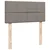 Vidaxl Box spring postelja z vzmetnico taupe 90x200 cm blago