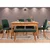 Hanah Home Produzeni set trpezarijskih stolova i stolica (6