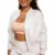 BeastPink Women‘s Bliss Zip-Up Sweatshirt Grey