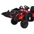 Bager na akumulator s prikolicom 720-T 4x4- crveni