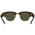 Sončna očala Ray-Ban rjava barva