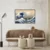 Canvas Slika na platnu The Great Wave off Kanagawa, Hokusai, Sa ramom, 150 x 100 cm, Crni