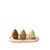 Aberto Design Set Dekorativnih figura Christmas Stone Set2, Šareni