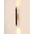 Open Design OR84573 - Zidno svetlo Q 2xG9/3,5W/230V crno/zlatno