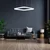 Braytron LED visilica BRY-BELLA-SLP-PD-KVADRATNA-BELA-46W-3U1-IP20