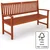 Vrtna klop MAXIMA, 152x55x90cm, naravno rjava Casaria