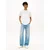 Tommy Jeans Majica turkizna/bela