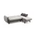 Alkon L - Light Grey, Dark Grey Light GreyDark Grey Sofa Set