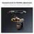 K&F CONCEPT DJI OSMO Pocket 3 aluminum alloy magnetic expansion frame, cold shoe,Action interface