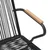 Vrtne stolice 4 kom crne 58 x 59 x 85,5 cm od PVC ratana