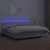 Krevet box spring s madracem LED bijeli 200x200 cm umjetna koža