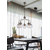 Ballet Viseća Lampa 5X40W E27 Patina