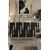 Hanah Home komoda Ece 120, 120 cm, antracit / srebrna