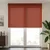 Vanjska roleta 90% blokada UV zraka Terrakota 120 x 230 cm HDPE