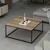 Hanah Home Loni Sto za dnevnu sobu Dore, Crno-Braon