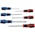 Extol Premium set izvijačev 6ks, 3x(-),3x(PH), CrV