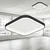 Braytron LED plafonjera BRY-BELLA-SLS-SR-KVADRATNA-CRNA-36W-3U1-IP20