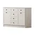 HANAH HOME Bela mat komoda Rb 168 04 001