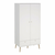 Bela garderobna omara 99x200 cm Bodo – Tvilum