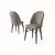 Hanah Home Set stolica Ritim, 44x96x42 cm, 4 komada, Braon-smeđe