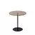 Hanah home Klub sto Chill 50x50x50cm Crno-Bronzi