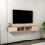Hanah Home TV komoda Mayer, 140x19.6x22 cm, Smeđa