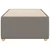 Vidaxl Posteljni okvir brez vzmetnice taupe 100x200 cm blago
