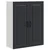 Ormar za Zid PORTO Crna 80 x 31 x 100 cm Konstruirano drvo