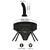 You2Toys Set Strap on, Crni