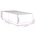 Vidaxl Posteljni okvir brez vzmetnice temno siv 90x200 cm blago