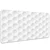 Decormat Namizna podloga Three -dimensional hexagons 100x50 cm