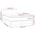 Vidaxl Box spring postelja z vzmetnico krem 120x200 cm blago