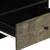 TV ormarić crni 80x33x46 cm od masivnog drva manga