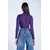 Trend Alacati Stili Ženska bluza Alc-X15127, Ljubičasta